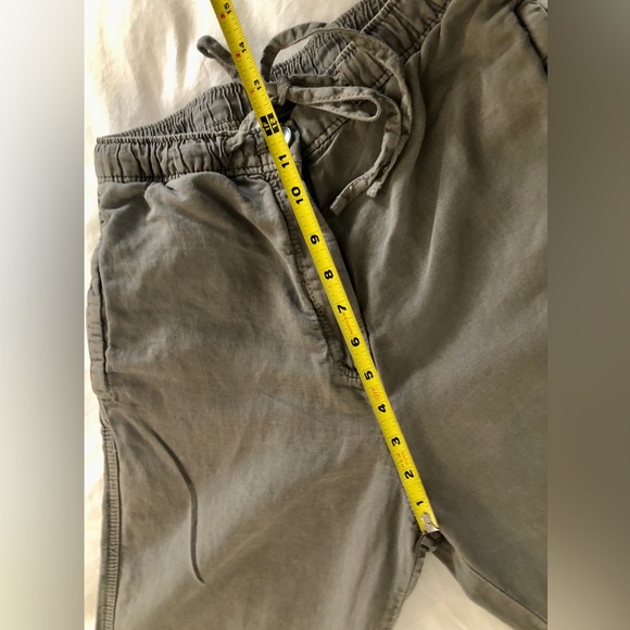 Zara Weathered Gray Barrel Leg Pants Size S - Picture 6 of 7